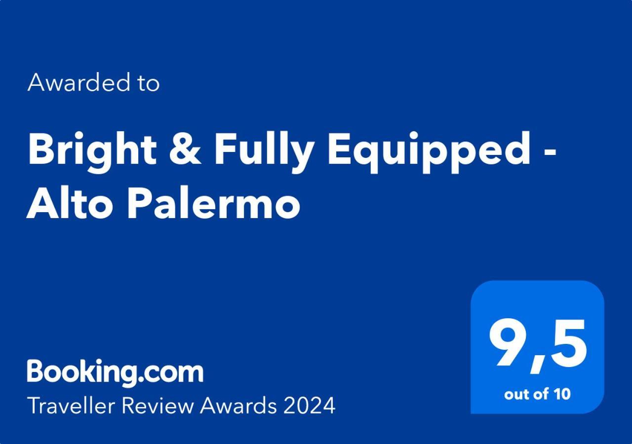ブエノスアイレスBright & Fully Equipped - Alto Palermoアパートメント エクステリア 写真